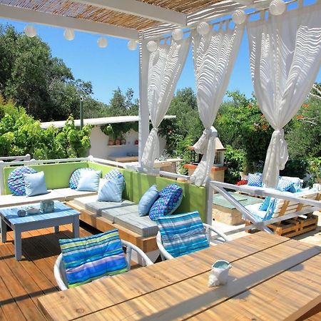 Blue Sky Cottage, Kanouli Beach Halikounas Exterior photo